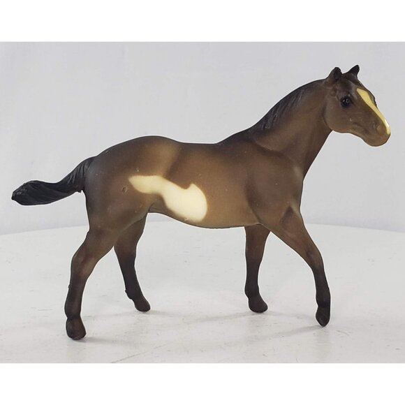 Vintage Breyer Stablemate Quarter Horse Stallion #5901 Grulla Pinto Paint G1 - Picture 1 of 5